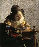 Jan Vermeer The Lacemaker France oil painting artist